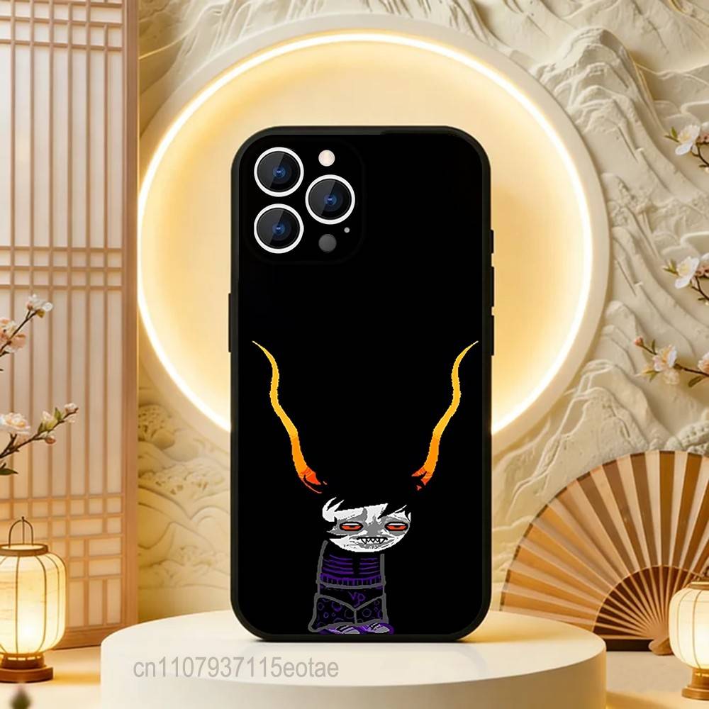 H-Homestucks T-Trolls смешной чехол для телефона для iPhone 17,16,15,14,13,12,11,Pro,Max,Plus,E,Air,Mini Защитная черная крышка