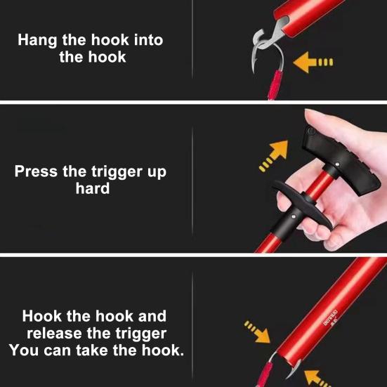 Алюминиевый сплав рыболовный крючки съемник Т-образная ручка рыболовный крючки съемник экстрактор Dehooker Сепаратор Разъединитель Инструменты для удаления рыболовные принадлежности
