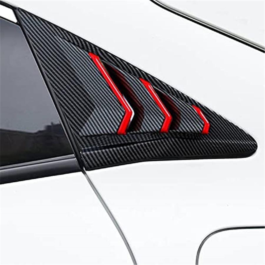 Боковая накладка на жалюзи вентиляционного окна для Honda Civic 2016-21 10-го поколения хэтчбек Type R