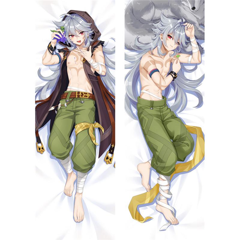 Genshin Impact Razor Косплей Dakimakura наволочка обнимая тело наволочка бритва волк наволочка украшение дома