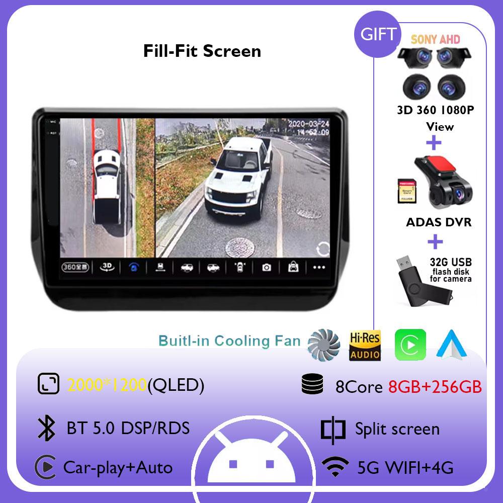 Автомобильное радио Android 14 Мультимедиа Навигация Беспроводной Carplay Авто Стерео Экран Для Hyundai H1 2 Grand Starex TQ 2017 - 2022