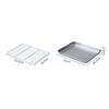Baking Tray with Pastry Cooling Grid Rack Stainless Steel Barbecue Plate Nonstick Cake Pan Oven Baking Kitchen Bakeware Tools
