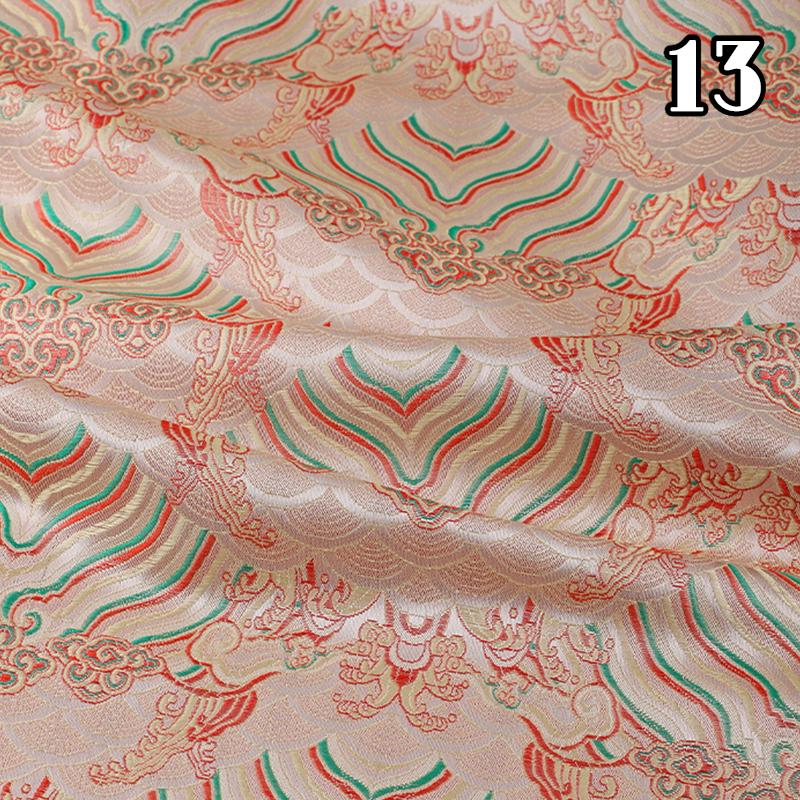 50x145 см китайское искусство имитация песни парча ткачество дамасская ткань жаккард парча ткань сделай сам сшить платье чонсам одежда ханьфу