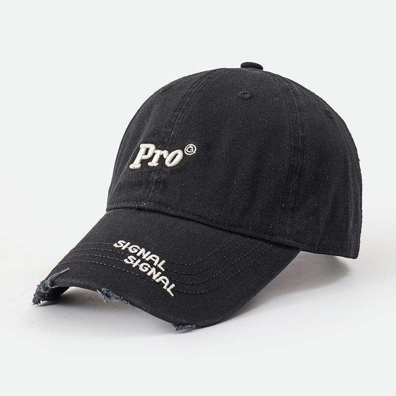 Versatile sunshade cap spring and summer fashion embroidered cotton baseball cap high quality Taizhou Wenling hat women