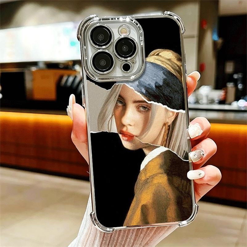 Ударь меня сильно и нежно B-BillieS Мягкий чехол для телефона для iPhone 15 16 17 Air 14 Pro Max 16E Plus 13 12 Mini Покрытие Противоударный Fundas