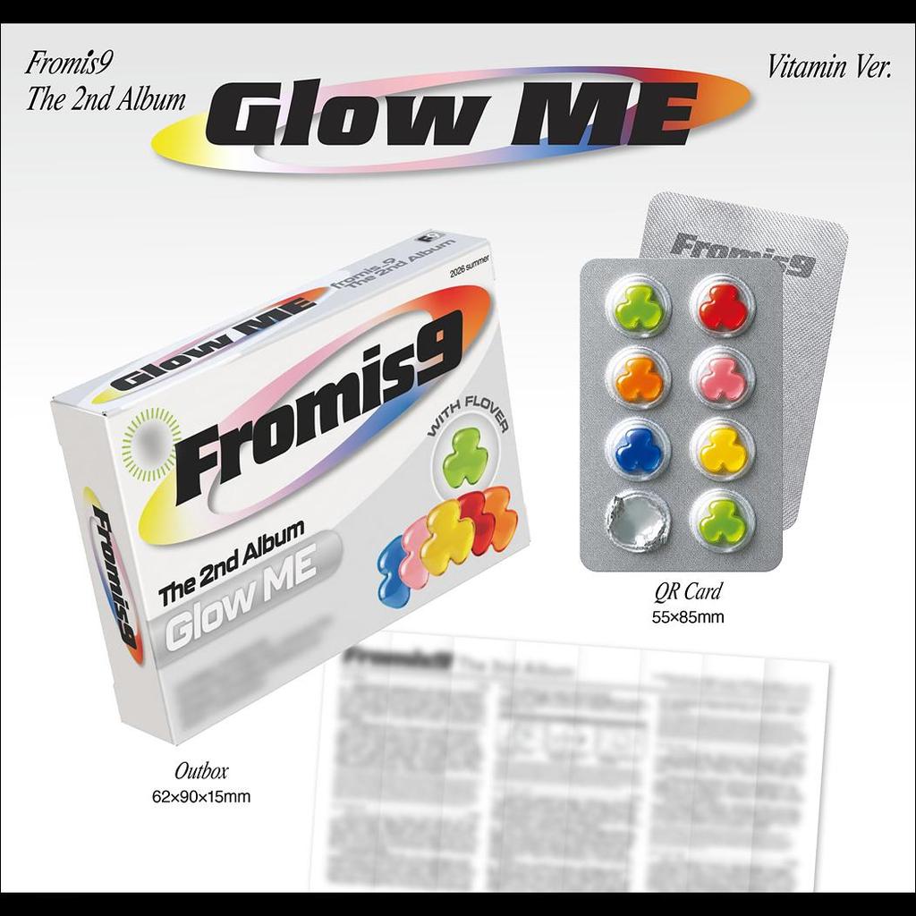 fromis_9 [Glow ME] Витамин Ver. 2-й альбом + бесплатный подарок