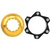 Center Lock Adapter 6 Bolts Center Disc Brake Rotor Conversion Seat for Bicycle Mountain Bike