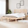 VidaXL Bed Frames Solid Pine Wood 140x190 Cm 3101003