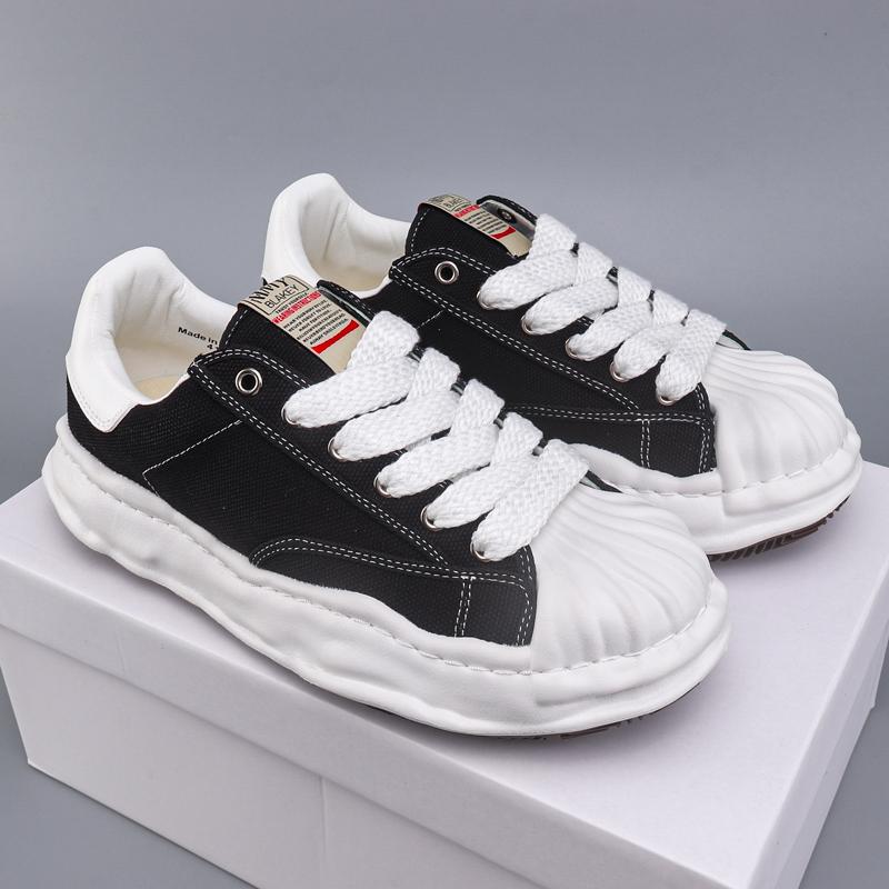 Same Style Thick Soled Canvas Sneakers for Men and Women Spring/summer Low Cut Casual Sports Sneakers