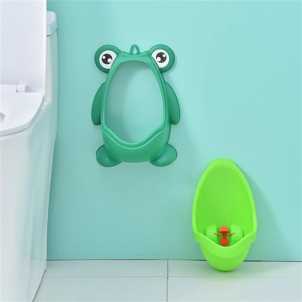 Little Frog Baby Urinal Boys wall-mounted urinal Frog shape Boys standing urinal Toilet training urinal