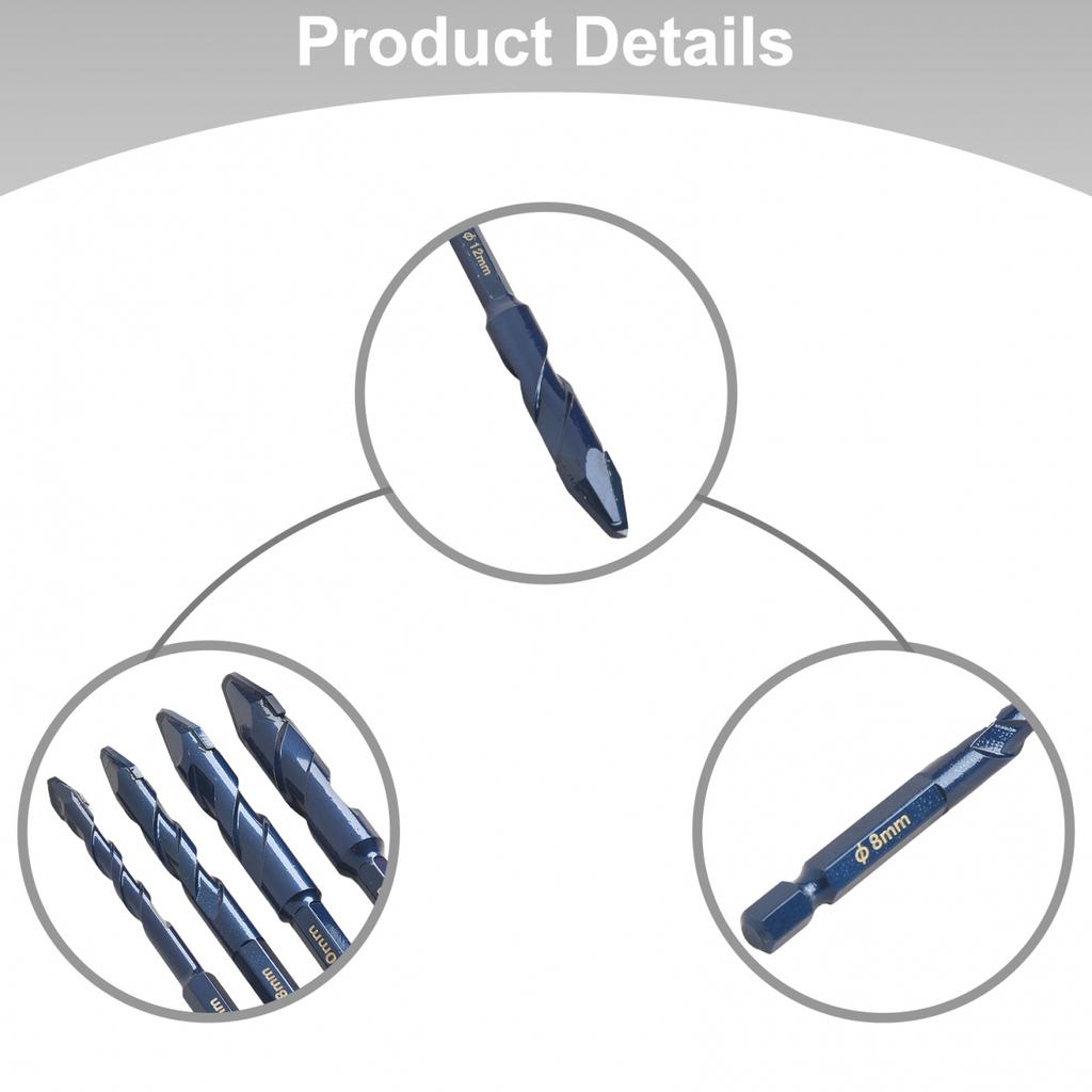 Be Beaten Dry Drill Bit Простая в использовании деревянная металлическая плитка