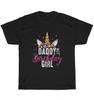 Daddy Of The Birthday Girl T-Shirt Unicorn Lover Dad Father Unisex Tee Gift NEW
