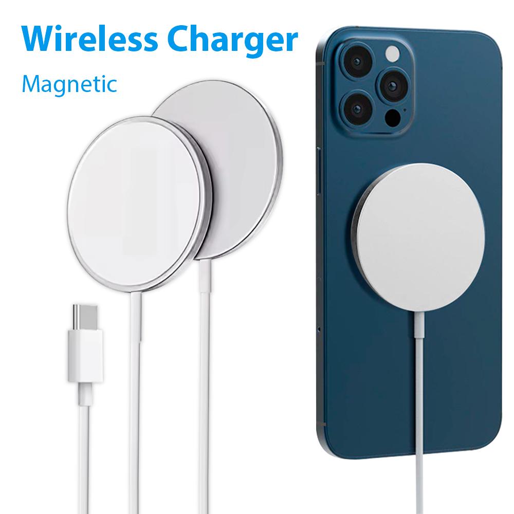 Магнитное беспроводное зарядное устройство Magsafe для iPhone 16 15 14 13 12 Pro Max Mini USB C 8 Plus XR MAX Airpods быстрое зарядное устройство для телефона зарядное устройство