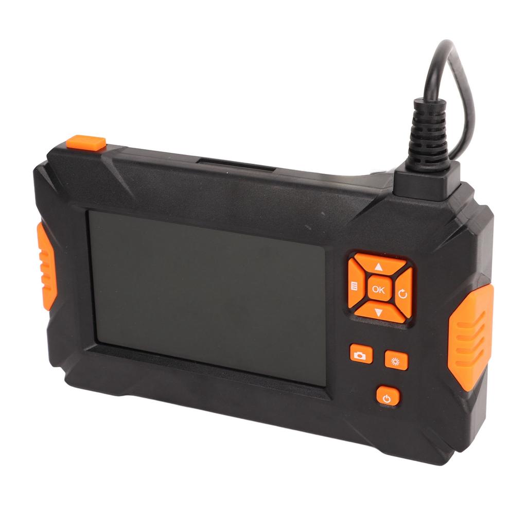 Endoscope Camera 4.3in LCD Display 5m Cable 360 Degrees Rotation 3.9mm Lens Borescope for Maintenance