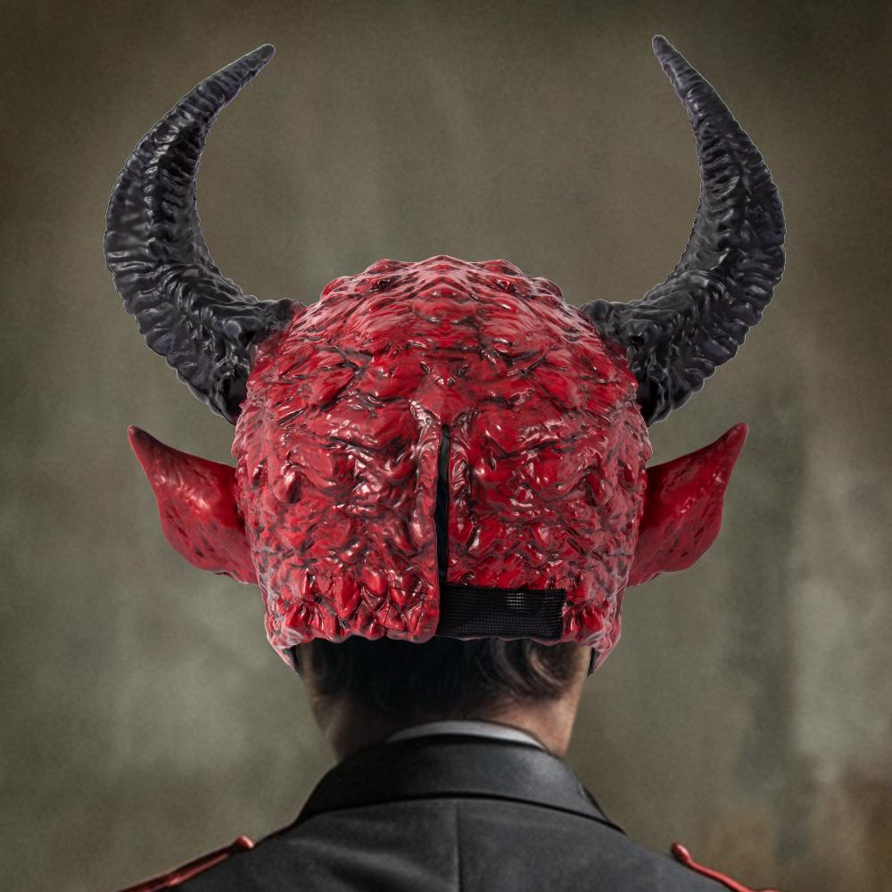 Halloween Devil Head Mask Party Mask