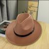 Autumn and winter trendy Internet celebrity western cowboy hat men and women versatile big head circumference wide brim grassland Mongolian knight hat