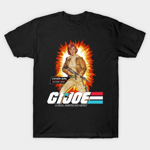 Asian Size Cotton Unisex Tshirt Print T-shirt Cover Girl 83 Gi Joe Toy Art Design T-shirt No-Cut Print Regular Fit