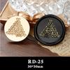 НаборCustom Frosted Copper Head Seal Set with Irregular Shape and Anime Pattern