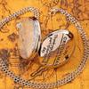 2pcs/set, Retro Fashion Men's Pocket Watch ‘To My GROOMSMAN’ Necklace Pendant Quartz Pocket Watch, Ideal Choice for Gifts To Men.