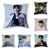 Popular Korean Actor S-Song K-Kang Pillow Case 3D Print Polyester Fiber 40*40cm Home Sofa Throw Decoration Festival Gift