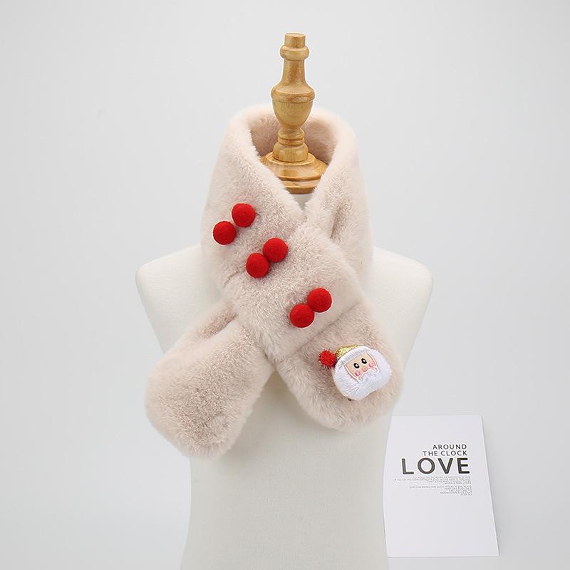 Children's Cute Cartoon Winter Scarf - Korean Style for Boys and Girls