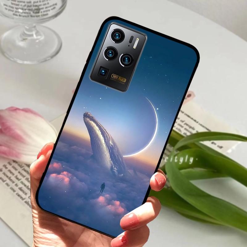 For ZTE Axon 30 Ultra Phone Case Axon30 Animals TPU Silicone Soft Funda Back Cover For ZTE Axon 30 Pro 30s Protector Cases Coque