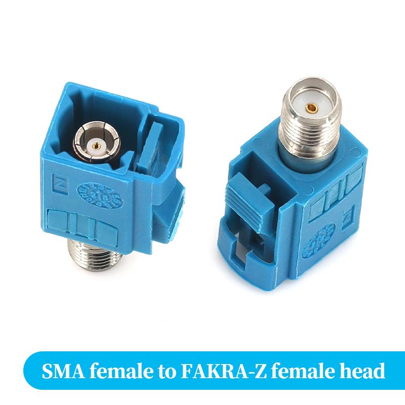 1pcs Fakra-JK/SMA-KJ Automotive Connector Z Universal FAKRA Male/Female SMA male/female head Adapter GPS