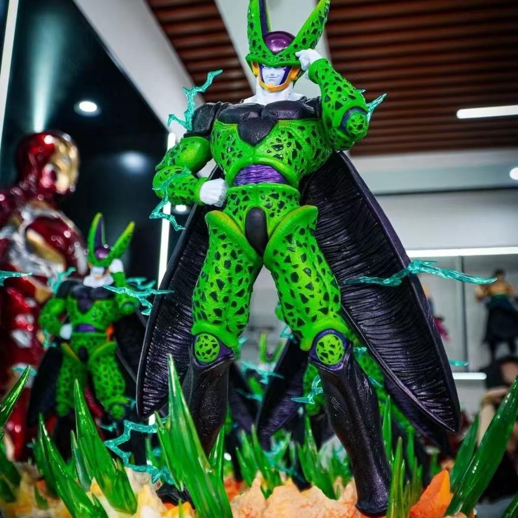 Dragon Ball Z Perfect Cell Figure Cell Figurine Action Figures GK Statue Collection Model Toys Gift