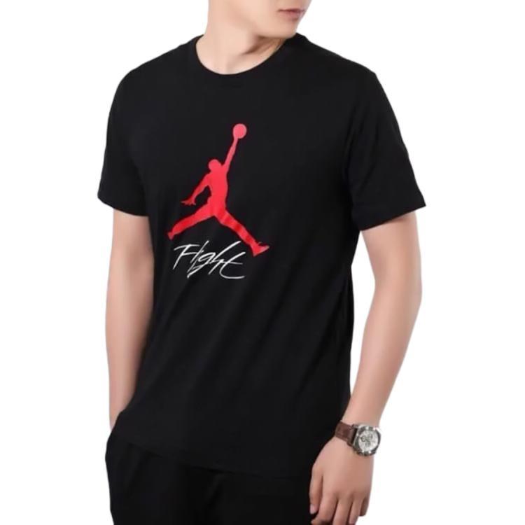 Air Jordan Flight AJ Basketball TEE Men Black Men's AO0665-010