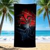 1Pc Spiderman Web Icon Beach Towel Quick Dry Multiuse For Beach Pool Gym Yoga Home Travel Christmas Halloween Xmas Gift S1110