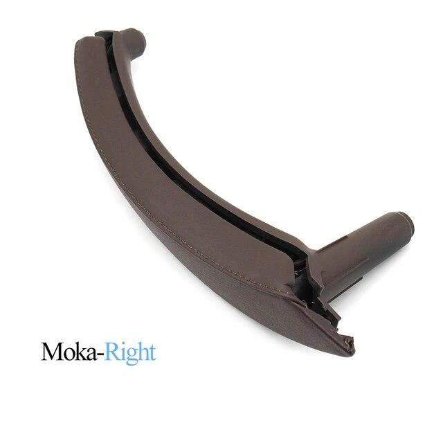 Модернизированная ручка открывания левой и правой пассажирской двери автомобиля с кожаной накладкой, замена для BMW X5 X6 E70 E71 E72 2007-2013