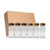 Living Market Spice Bottles, Condiment Bottles, Airtight Containers with Inner Stoppers, 11 Holes, Food-86, 86ml, Set of 6