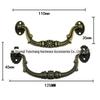 Antique Alloy Furniture Handles for Cabinets and Drawers - Classic Large and Small Strips