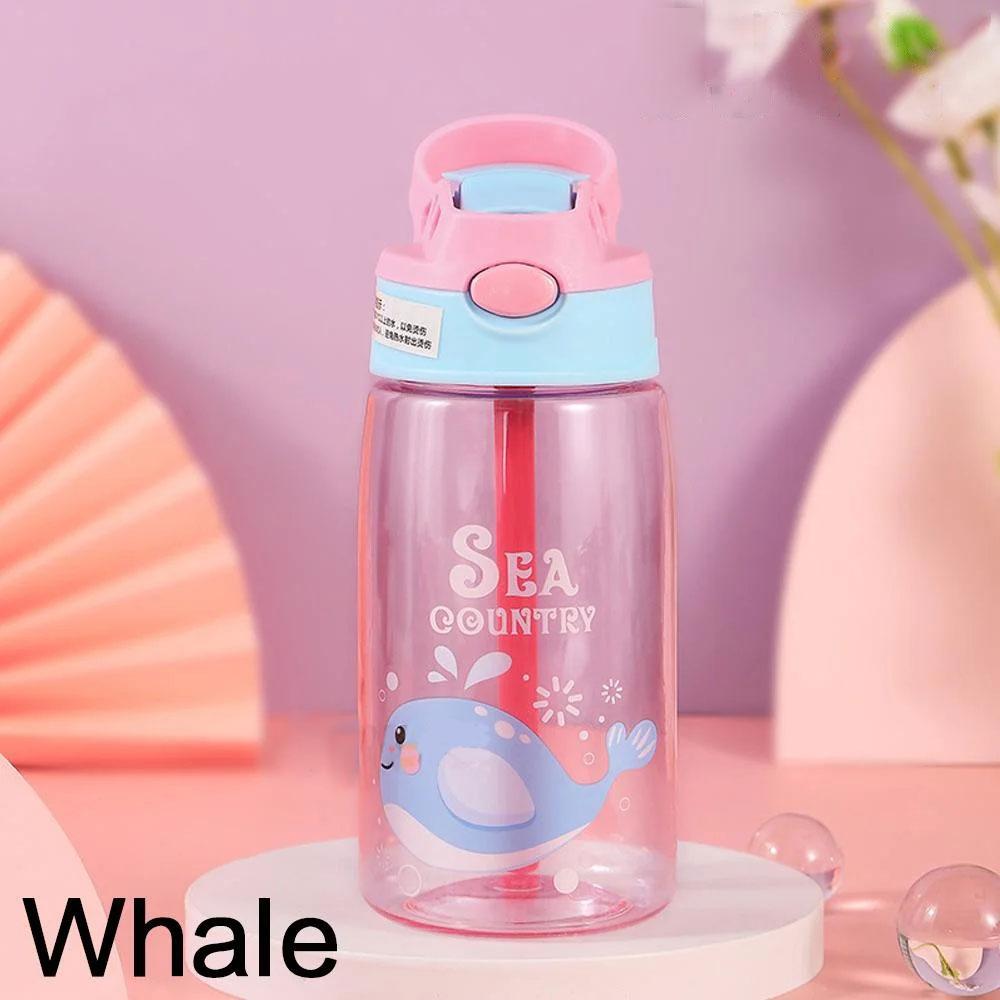 1 шт., детская чашка для питья, детская бутылка для воды с соломинкой и ручкой, портативная чашка для питья, детская чашка