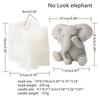Elephant Silicone Candle Mold DIY  No See Hear No Speak Elephant Shapes Candles Gypsum Animal Themed Home Decor