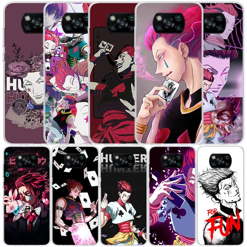 Чехол для телефона HunterX Hisoka для Xiaomi Poco F7 Ultra X5 X6 X7 Pro M7 Redmi 15C 15 13C 13 12C 12 10C 10 10A 9 9C 9A 9T Poco X