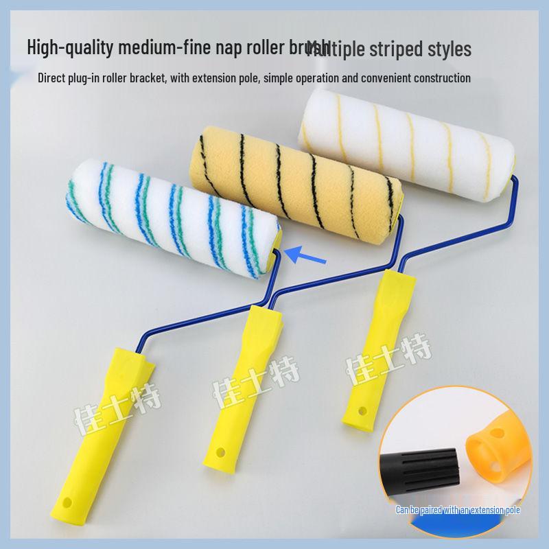 4, 6, 8, 9 Inch Fine Nap Paint Roller for Latex Paint and Wall Coatings