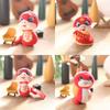 Keychain Snake Plush Pp Cotton Lucky Stuffed Doll New Year Gift Home Decor