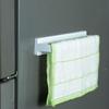 Nordic Style Magnetic No-Punch Bathroom Towel Rack - Seamless Single Rod Storage