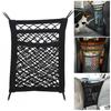 Car Storage Net Portable Firm Polyester Truck Seat Mesh Storage Net Bag Daily