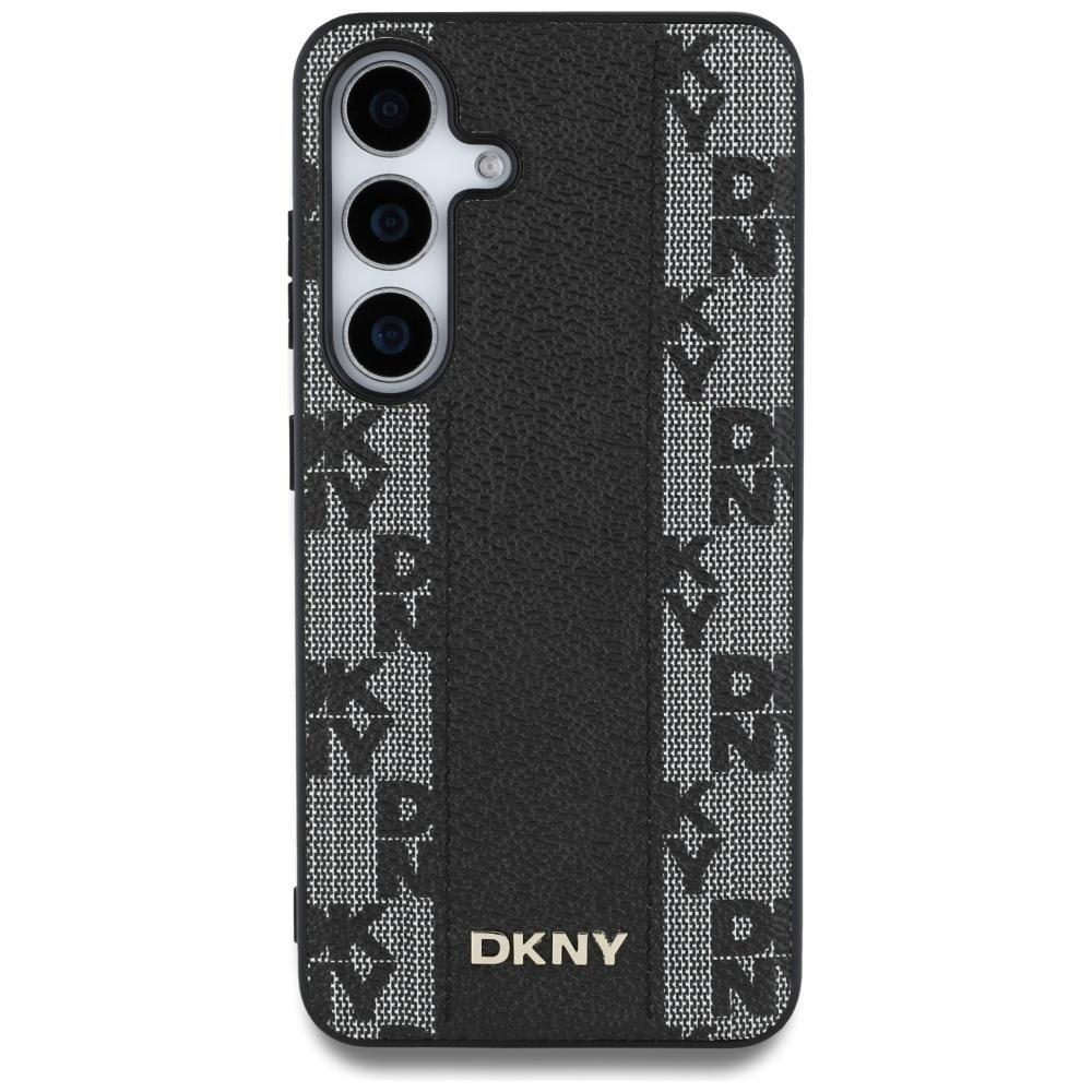 Etui do Samsung Galaxy S25 DKNY MagSafe Skórzane Czarny