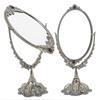 Metal Europeanstyle Mirror Retro Makeup Doublesided Mirror For Bathroom Bedroom Dressing
