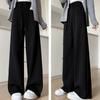 Drawstring Loose Sports Pants High Waist Casual Pants Women Comfortable Wide Leg Pants  Streatwear