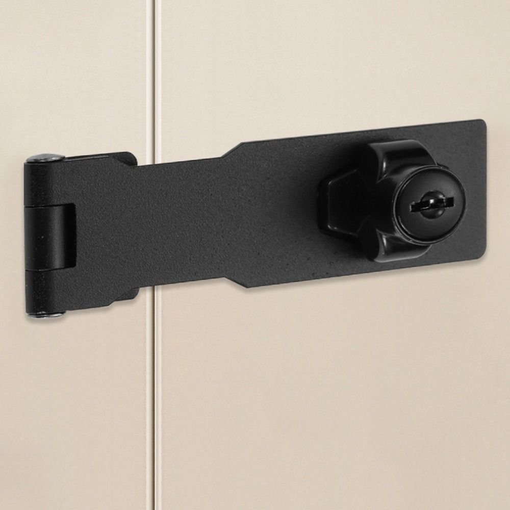 No-punch Cam Cylinder Locks Door Portable Lock Plate Lock Buckle  Drawer