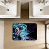 Music H-Hatsune Girl M-Mikues Room Mats Retro Multiple Choice Living Room Kitchen Rug Non-Slip Welcome Rug