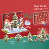 2025 Christmas Advent Calendar Magnetic Building Blocks Set 24 Days Holiday Countdown Calendar