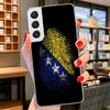 Bosnia And Herzegovina Flag Cover Phone Case For Samsung Galaxy S26 S25 Edge S24 Ultra S23 S22 Plus S21 S20 FE Soft Fundas Shell