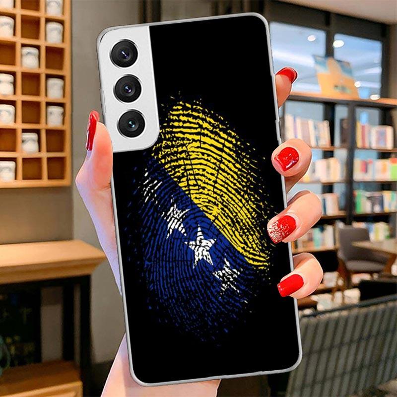 Bosnia And Herzegovina Flag Cover Phone Case For Samsung Galaxy S26 S25 Edge S24 Ultra S23 S22 Plus S21 S20 FE Soft Fundas Shell