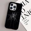 Темный готический дизайн Чехол для телефона Пленочная оболочка Для iPhone 16e 16 15 14 13 12 11 Pro Max Plus XS