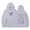 Sour Guts Vampire Hoodie Мужская и женская одежда Модные винтажные толстовки с капюшоном Большие толстовки Уличная одежда